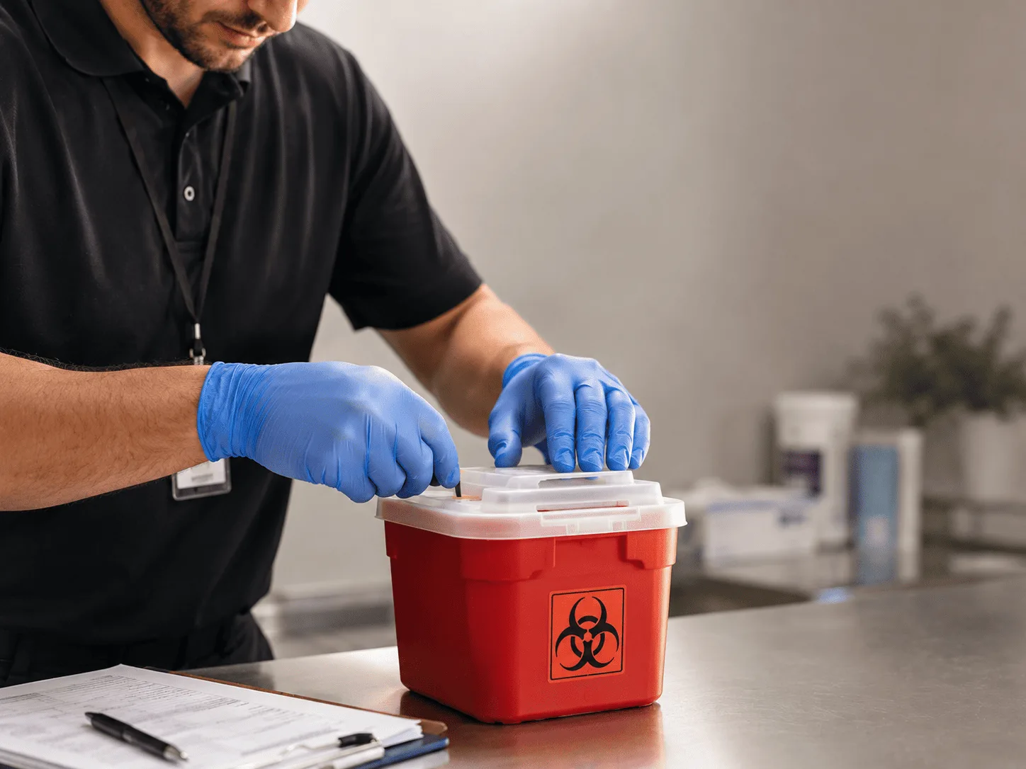 Why choose Sharps Waste Disposal in Hanna, OK